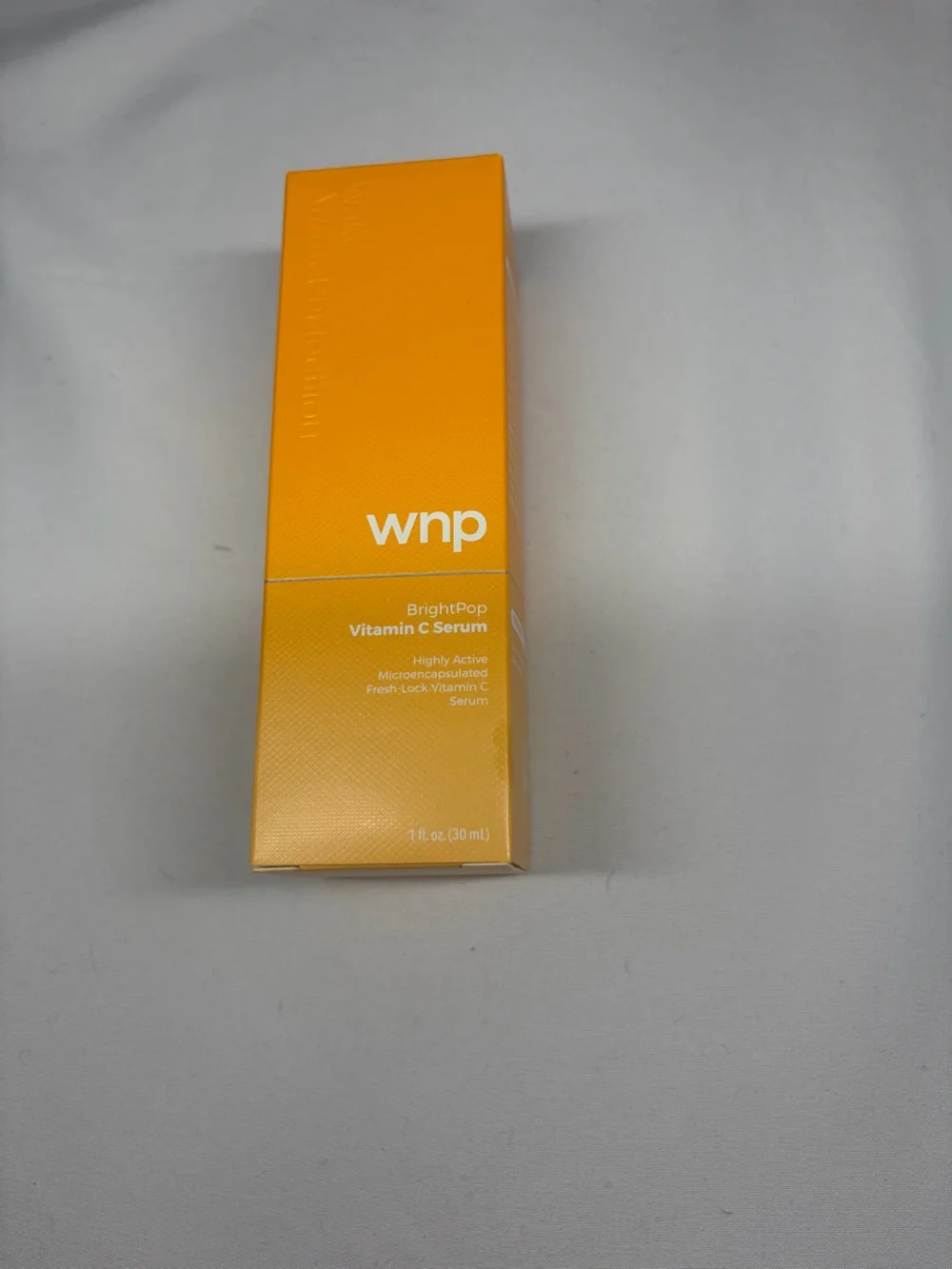 BrightPop Vitamin C Serum — Radiance Boost in Orange